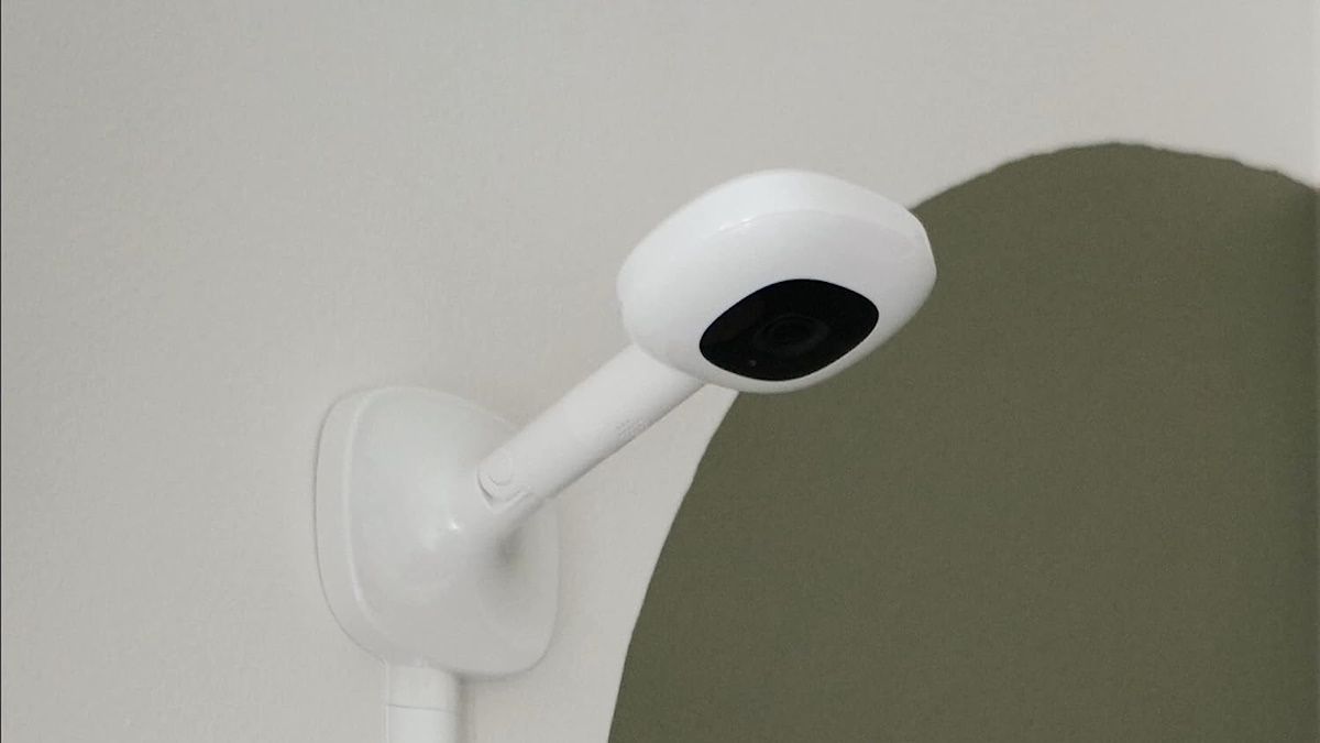 Nanit Baby Monitor on wall