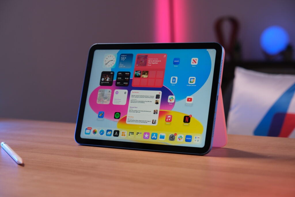 ipad 10th gen front