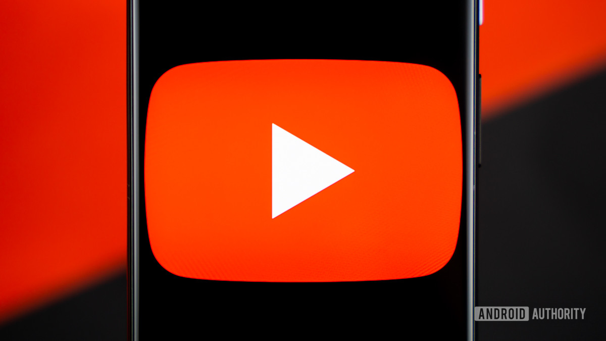 YouTube on smartphone stock photo 17