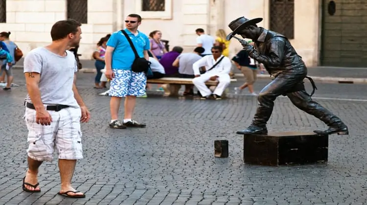 street performer