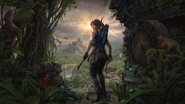 Lara Croft in key art for Shadow of the Tomb Raider: Definitive Edition.