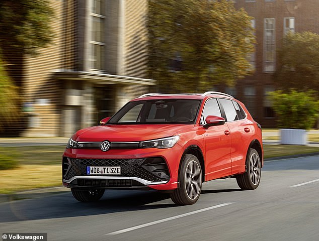 VW's best-selling model for over a decade gets a revamp: This is the new third-generation Tiguan SUV - and ultimately the last to be sold with an internal combustion engine under the bonnet