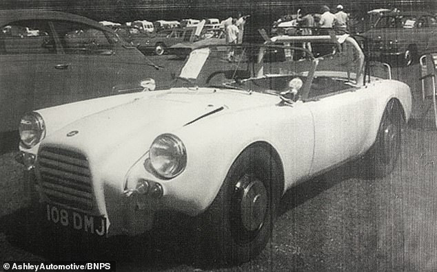 Original pictures of the car in its former glory show it sporting a clean white paintwork