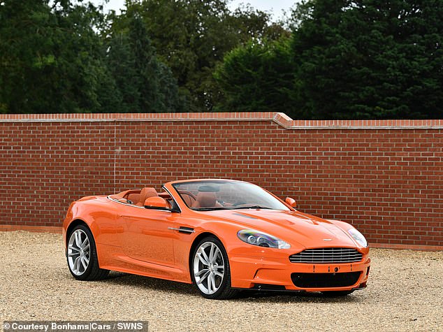 The Collection will be offered at the Zoute Sale in Belgium on October 8. Pictured: 2011 Aston Martin DBS Volante