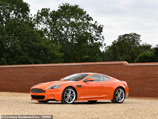 The auction house said they are to Swiss specifications, effectively delivery mileage and will be offered entirely without reserve. Pictured: 2010 Aston Martin DBS Coupe