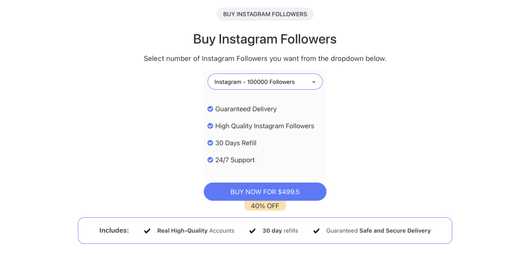 Twesocial Followers for Instagram