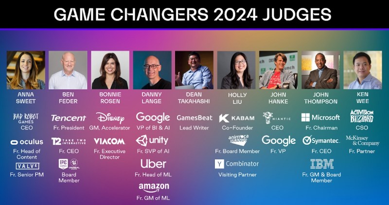 Game Changers judges include today’s leaders in gaming and interactive media.