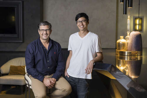 Employment Hero founders Ben Thompson (CEO) and Dave Tong (CPTO)