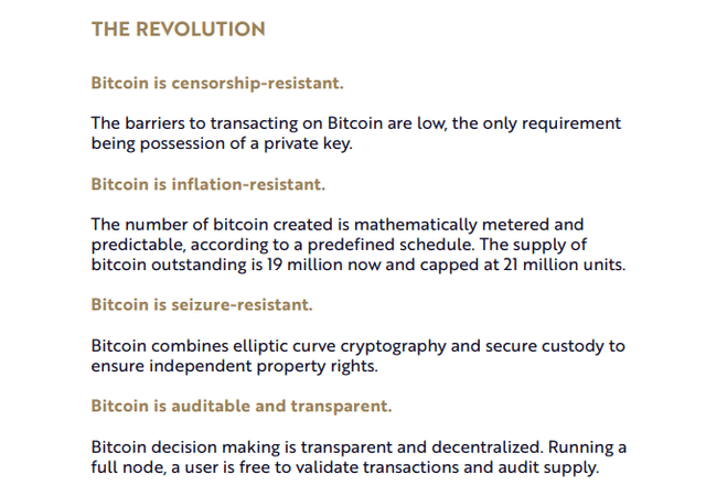 Bitcoin metrics