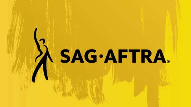 Logo for SAG-AFTRA.