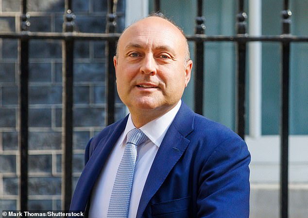 Treasury minister Andrew Griffith (pictured) declined to say whether benefits would rise by 6.7 per cent next year, saying ministers would have to 'assess' the situation before making 'recommendations about what to do with public benefits'