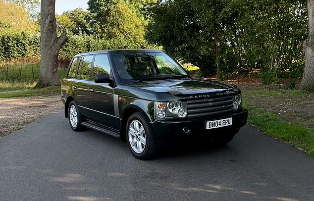 Auctioneers have released a video proving the 2004 Range Rover was once owned by the late Queen Elizabeth II, causing the price to double