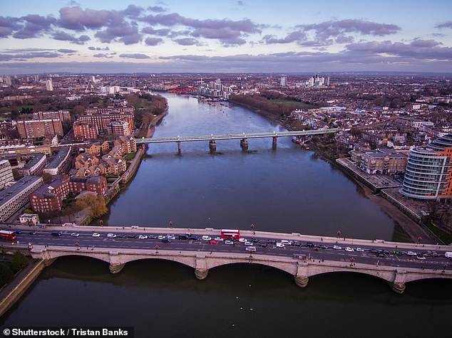 Genuine mistake: Ken had a motoring mishap near Putney Bridge, when he drove down a restricted access road - and then missed the charge notice as he was on holiday