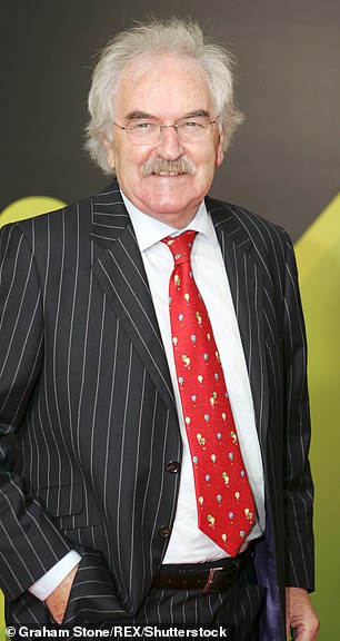 Household name: Des Lynam , is still working after a 50-year career in broadcasting