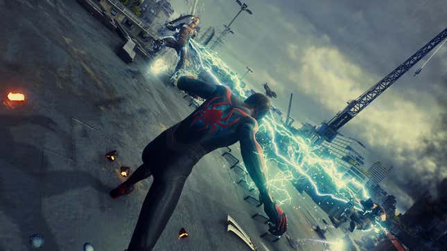 Image for article titled Marvel&#39;s Spider-Man 2 Hits All the Right Cinematic Notes