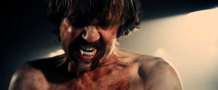 A man in "A Serbian Film."