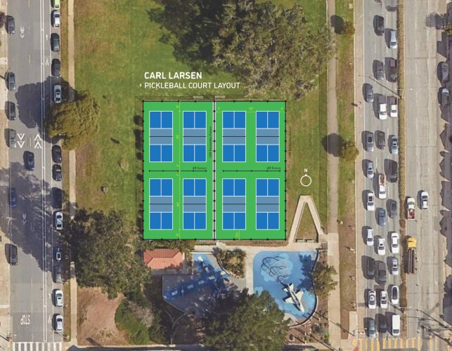 Larsen Park San Francisco eight new pickleball courts, another local catalyst for San Francisco's west side