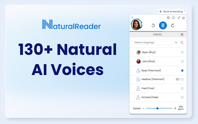 NaturalReader for Chrome