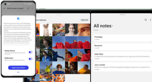 OxygenOS 14 Multi-Screen Connect 2.0