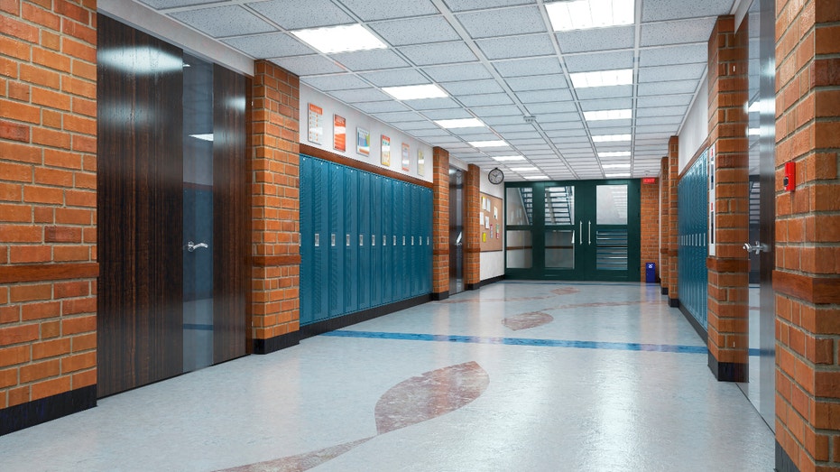 School Hallway