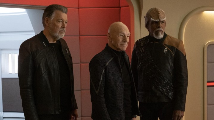 The cast of Star Trek: Picard.