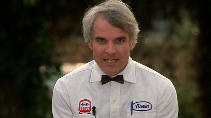 Steve Martin in The Jerk.