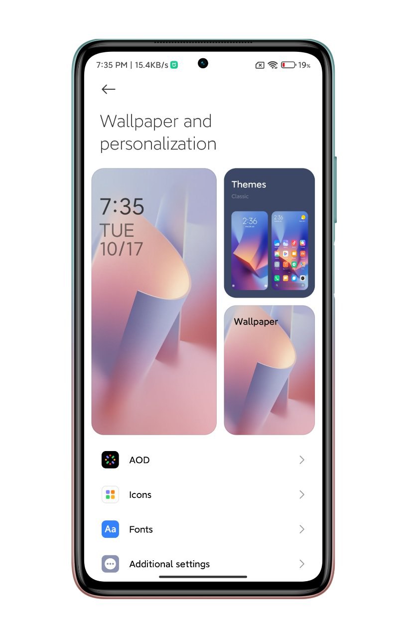 Xiaomi HyperOS Wallpaper and Personalization