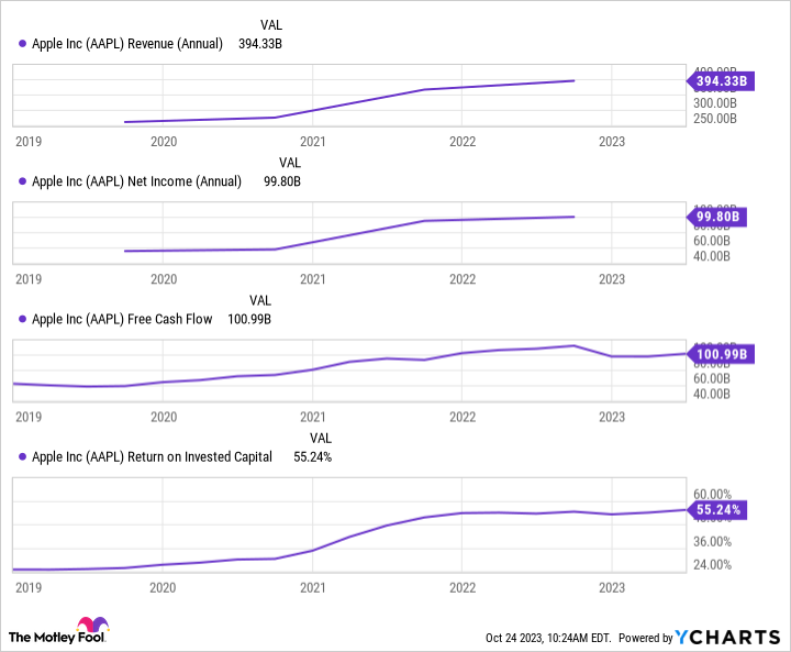 AAPL Revenue (Annual) Chart