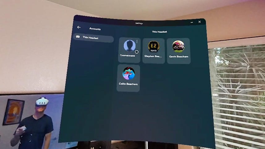How to Add Multiple Accounts and Set Up a Parent-Supervised Account on the Quest 3