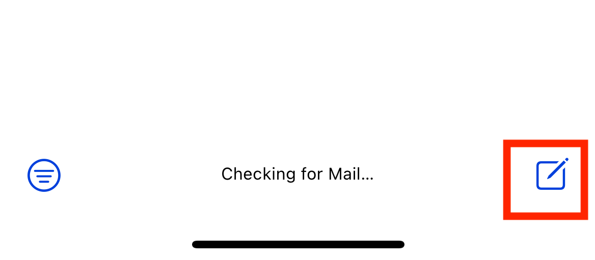 Apple Mail New Message