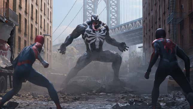 Image for article titled Marvel&#39;s Spider-Man 2 Hits All the Right Cinematic Notes