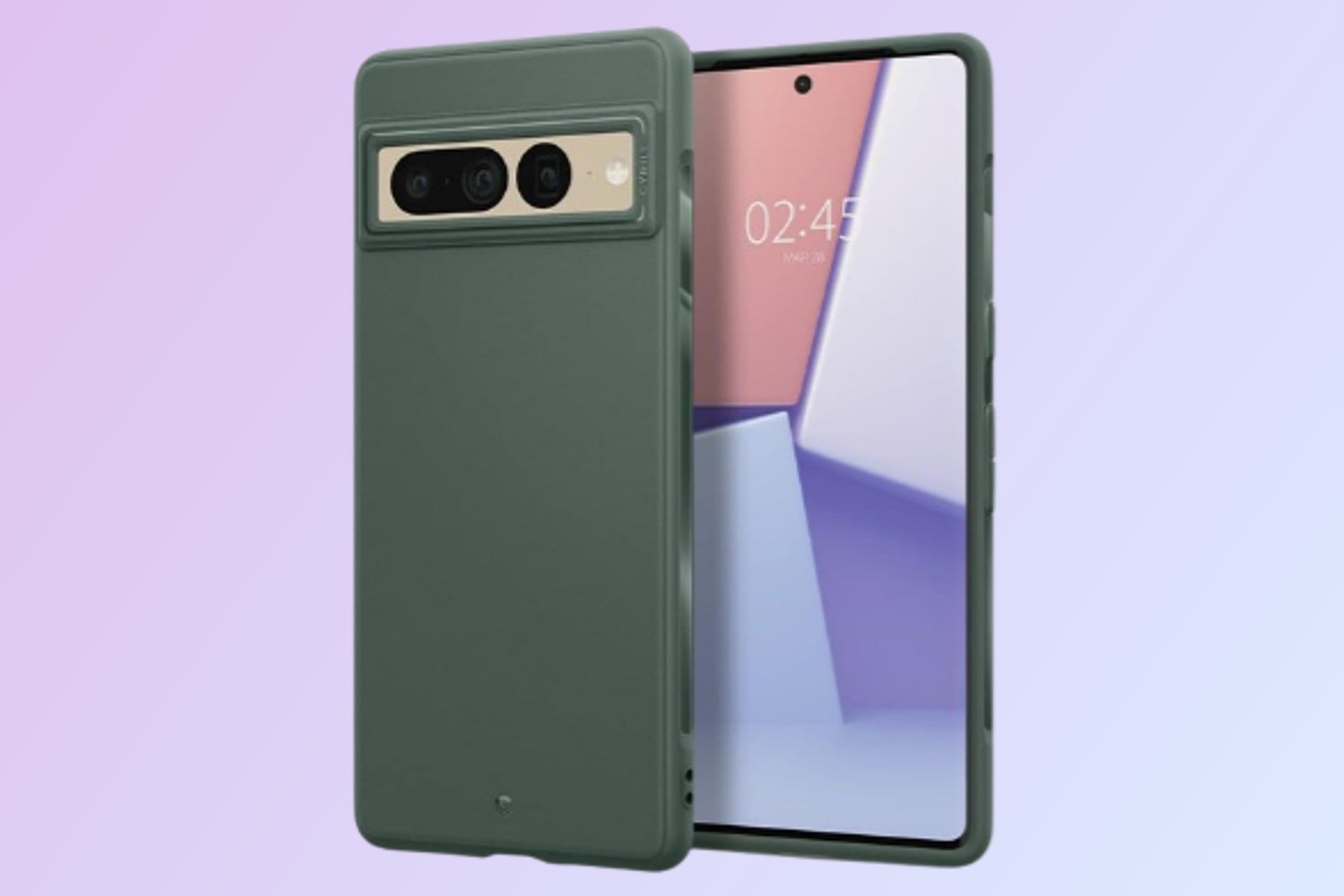 CYRILL Stone Pixel 7 Pro Case on gradient background