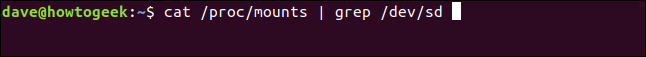 Using grep to refine the results from the proc files to only search for 