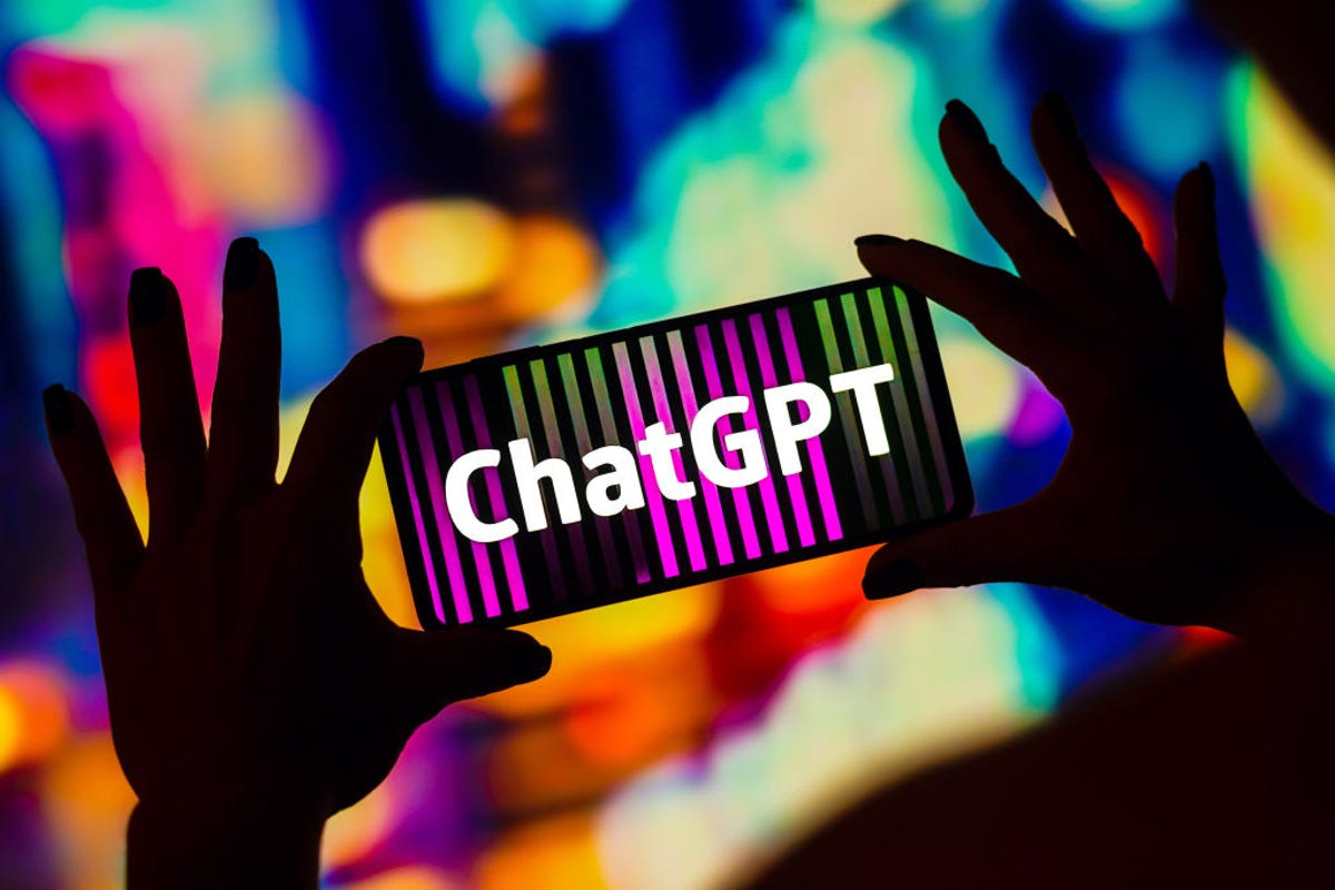 ChatGPT logo displayed on a smartphone