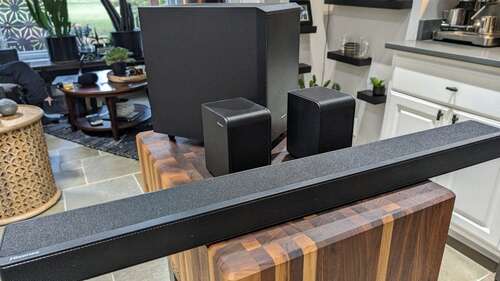 The Hisense AX5125H 5.1.2Ch Sound Bar.