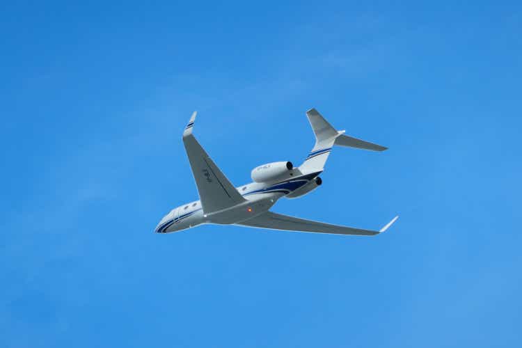 Gulfstream G650ER Blue Sky