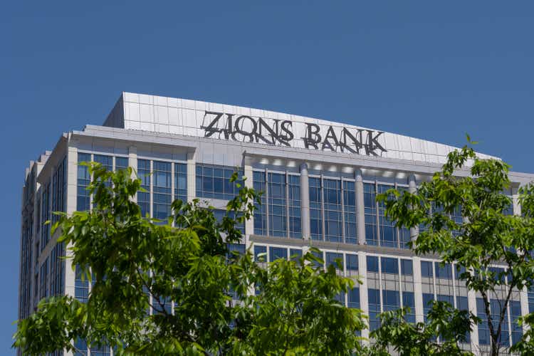 Zions Bank headquarters in Salt Lake City, UT, USA