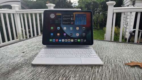 Apple iPad 5th generation on a table