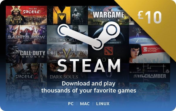 Steam unveils digital gift card scheme – just in time for the 2017 Halloween Sale