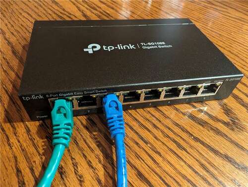 A TP-Link switch. 