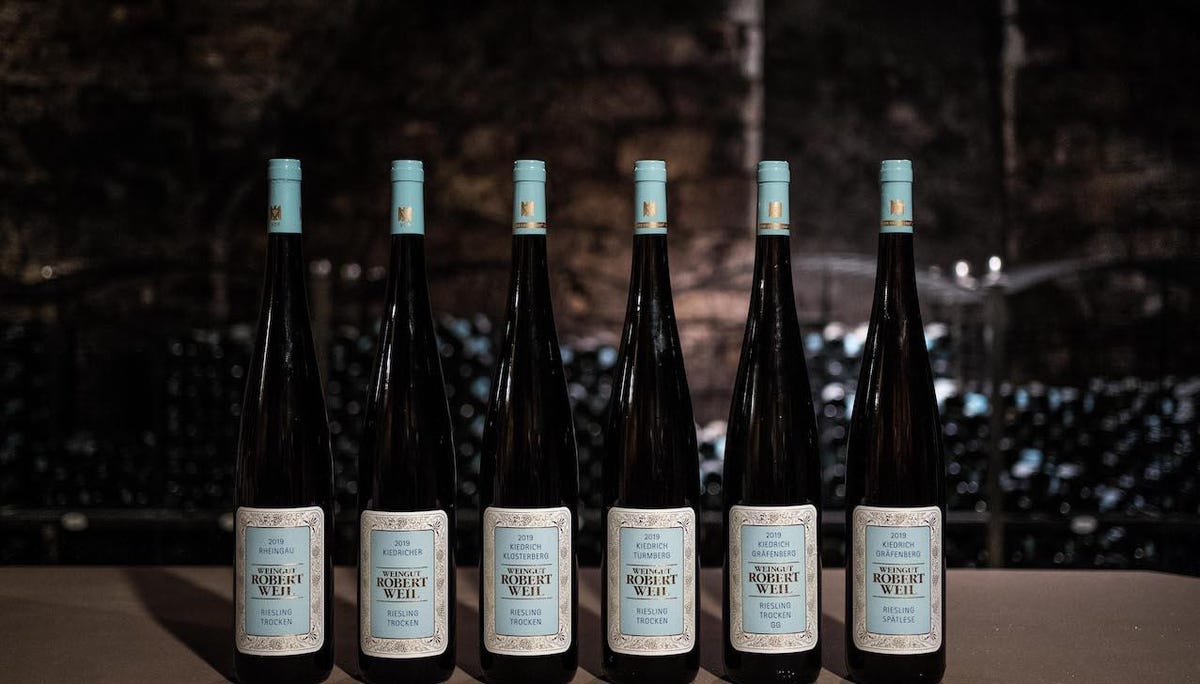 trocken riesling bottles