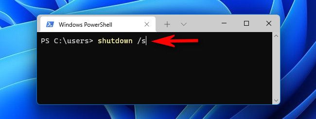 In PowerShell or the Command Prompt, type 