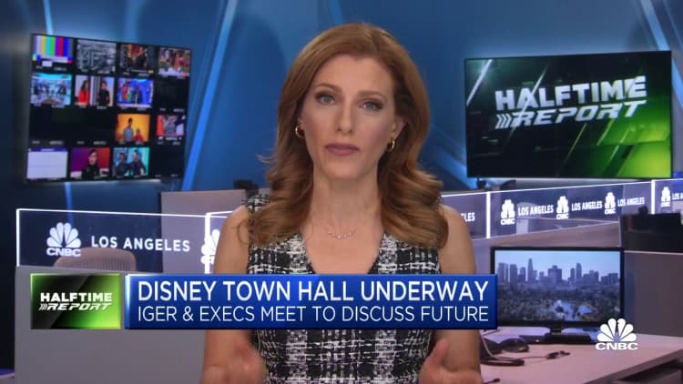 Disney's annual Town Hall is underway amid stock declines