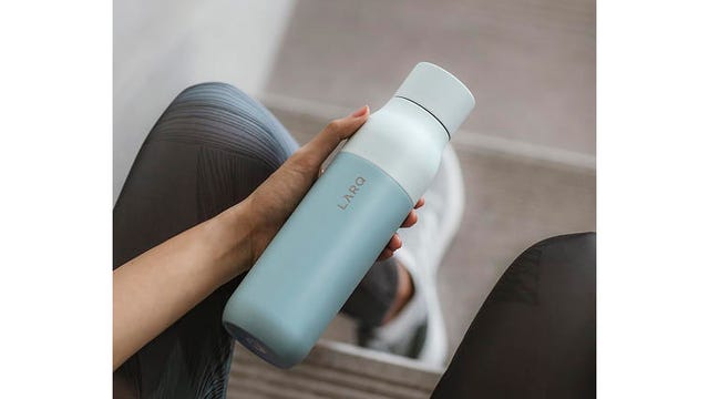 Larq self cleaning water bottle