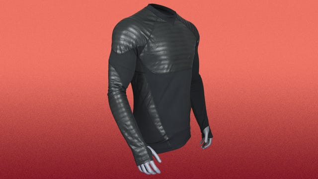 The Seirus Heatwave Mapped Base Layer is made of high-tech materials