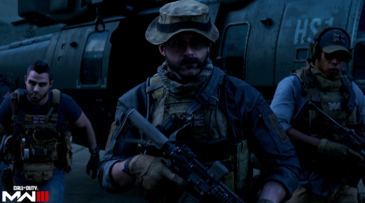 Members of Task Force 141 in Call of Duty: Modern Warfare III.