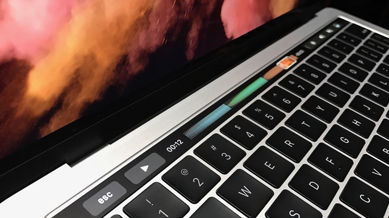 The 13-inch MacBook Pro has a Touch Bar, but Apple didn't include one on later Macs
