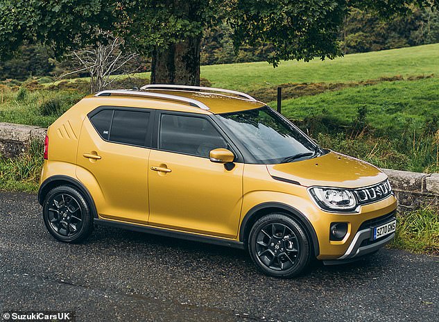 Not to be outdone by its Japanese rival, Suzuki's Ignis 1.2 Dualjet Hybrid matches the Yaris with a 59.9mpg tested fuel economy