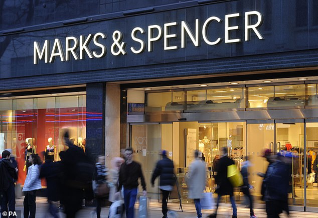 Revival: Marks & Spencer pre-tax profits up 56% at £325.6m in the six months to September, same store sales soaring and after a long absence there is a dividend