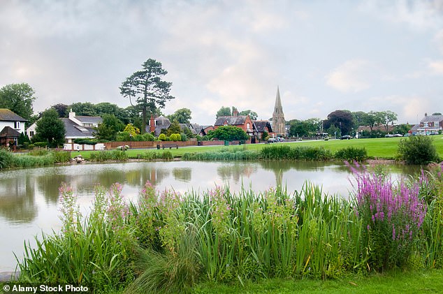 Tranquil: Lytham St Annes in Fylde, Lancashire, a short distance from the bright lights of Blackpool. Homes in the area are up 7.7% over the past year